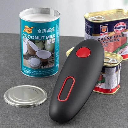 Belro automatic can opener with ergonomic handle and sleek design, ideal for kitchen and dining use.