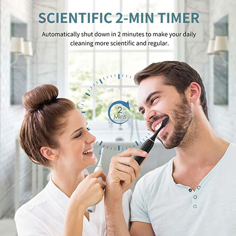 Belro rechargeable ultrasonic electric toothbrush with sleek handle and brush head for effective oral cleaning.