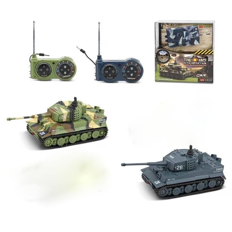 Belro RC tank toy with detailed exterior and remote control, perfect for kids and hobbyists.