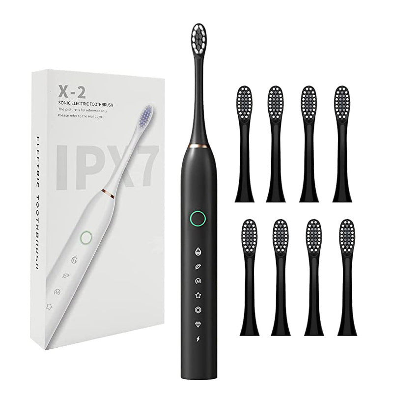 Belro rechargeable ultrasonic electric toothbrush with ergonomic handle and charging base for effective personal dental care.