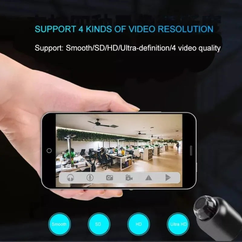 Belro Mini 5G Wireless WiFi Camera with 1080P HD resolution, compact security surveillance camera for home or office use.