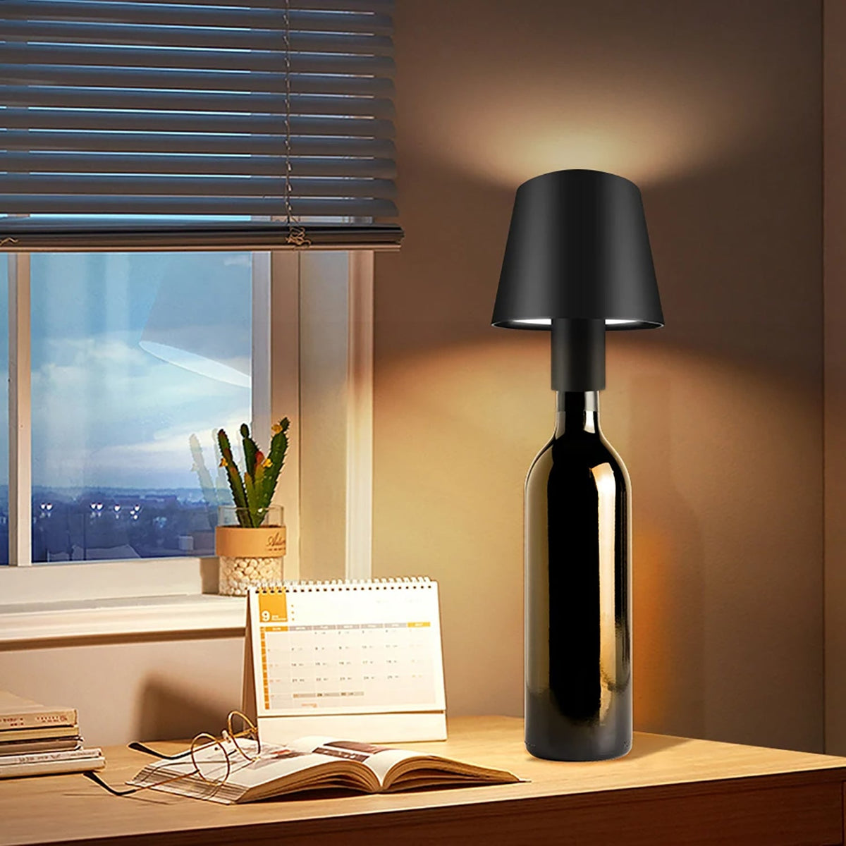 Belro bedside touch table lamp with modern design, suitable for home and outdoor use, featuring touch control and ambient lighting.