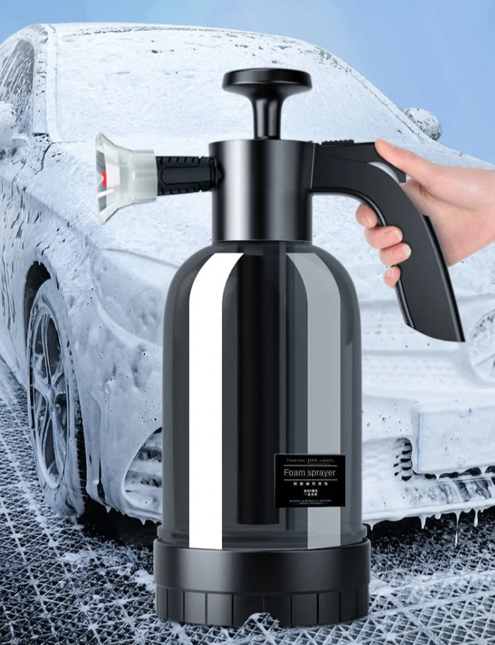 Belro high pressure car foam washer, designed for effective cleaning, with a sturdy hose and spray nozzle in a professional setup.