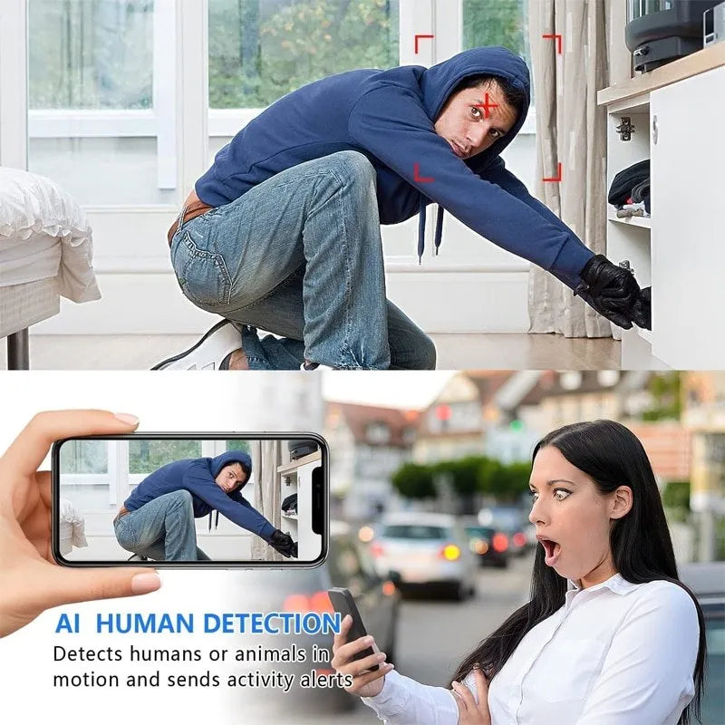 Mini 5G wireless WiFi camera by Belro with 1080P HD resolution, compact security surveillance camera for home or office use.