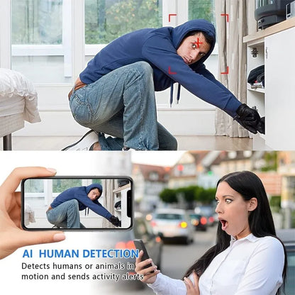 Mini 5G wireless WiFi camera by Belro with 1080P HD resolution, compact security surveillance camera for home or office use.