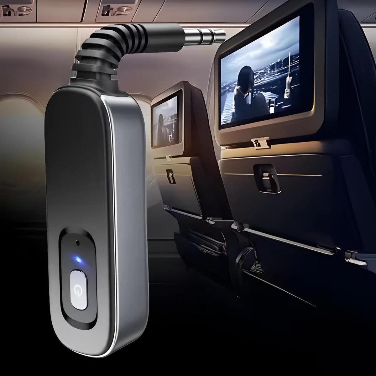 Belro Bluetooth wireless adapter for audio devices, compact electronic accessory with sleek design and connectivity ports.