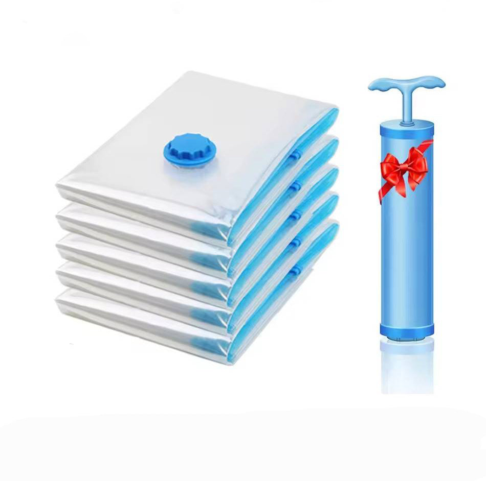 Belro vacuum bag for clothes in luggage, compact storage bag for clothes and bedding, durable and space-saving design.