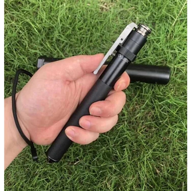 Extendable steel self-defense baton by BowLift, 24-inch retractable street guard safety stick with textured grip for security.