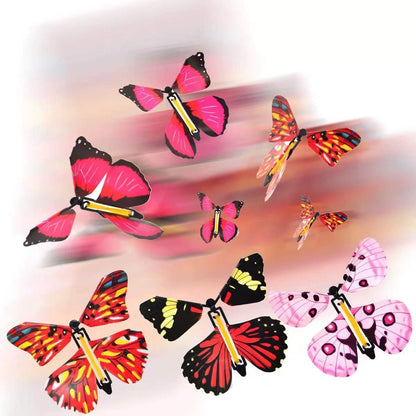 Belro men's DIY Valentine's Day magic butterfly photo surprise gift, featuring colorful butterfly design on clothing item.
