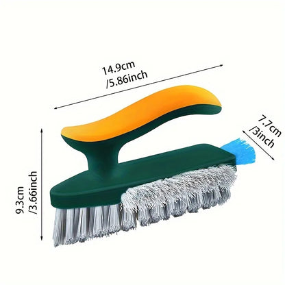 Mivoza grout cleaning brush set of 2 with 4-in-1 design for tiles and glass, featuring durable scrubbing brushes for deep cleaning.
