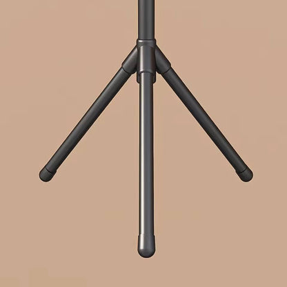 Belro floor-standing clothes rack for men, featuring a sturdy metal frame with hanging space and additional shelves for clothing organization.