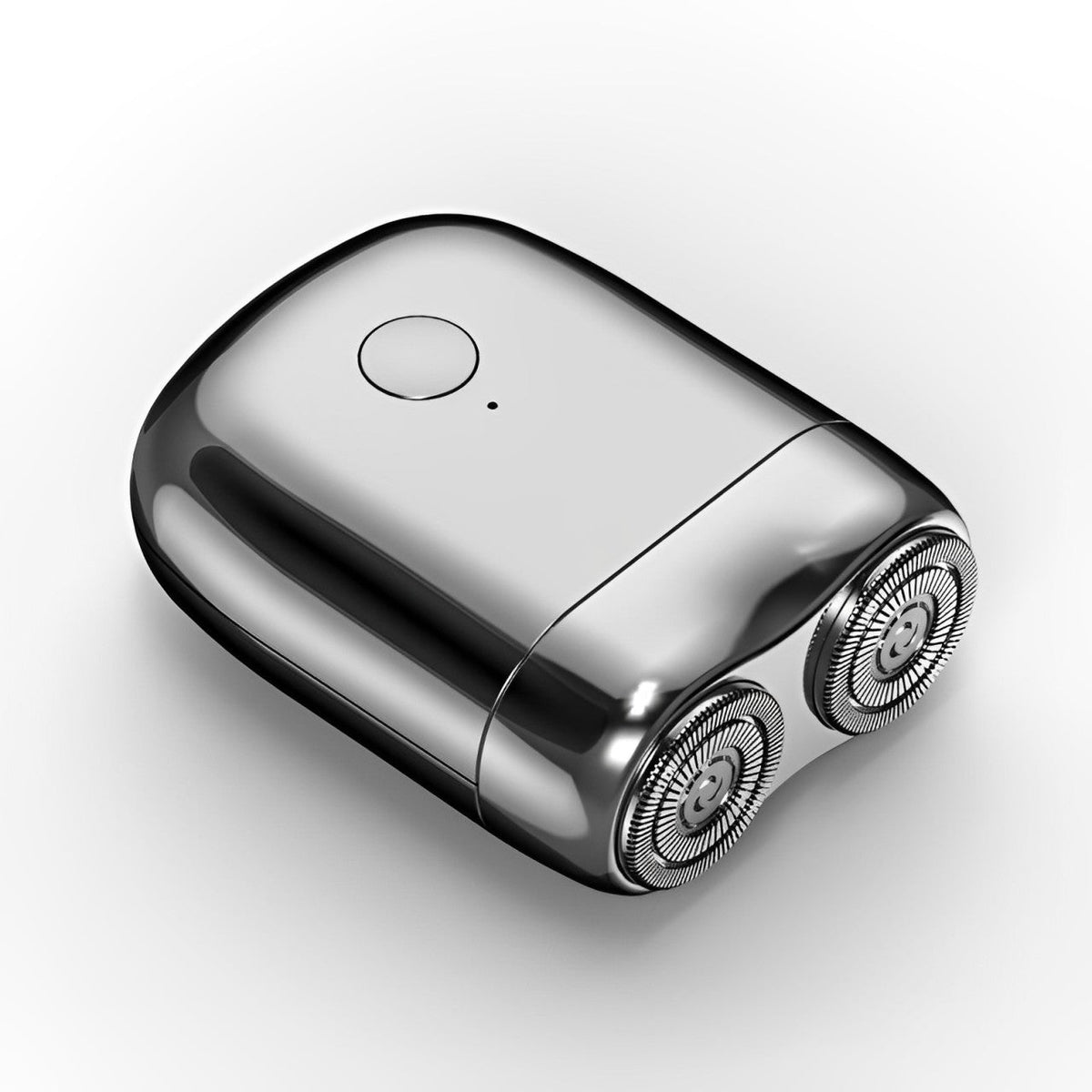 Belro electric shaver with ergonomic handle and dual foil blades for close, smooth facial hair removal.