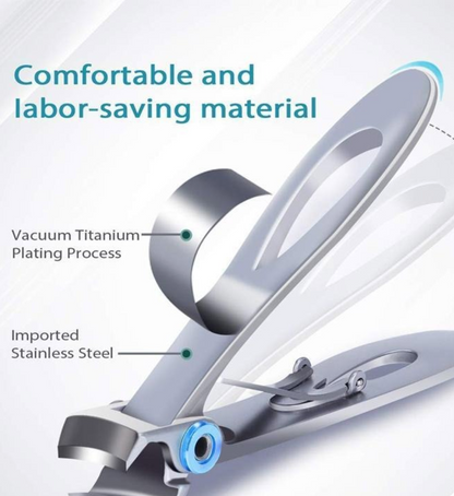 Belro nail clippers for thick nails, health and beauty nail tool with sturdy, sharp cutting edges for easy nail trimming.