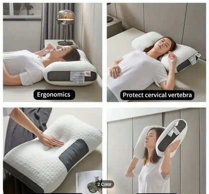 Belro orthopedic cervical pillow designed for neck support and comfort, with ergonomic shape for optimal neck care.