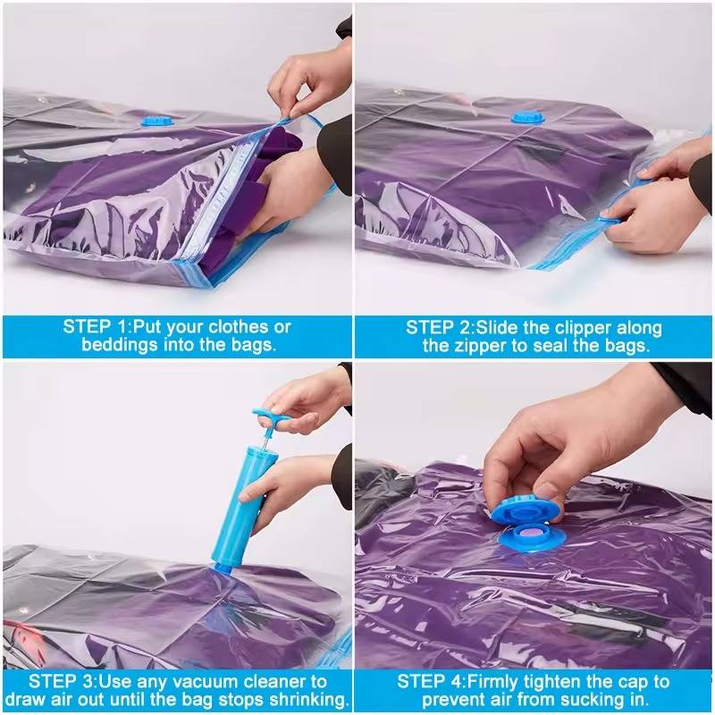 Belro vacuum bag for clothes in the Bags & Luggage category, shown in the image, designed for space-saving storage.