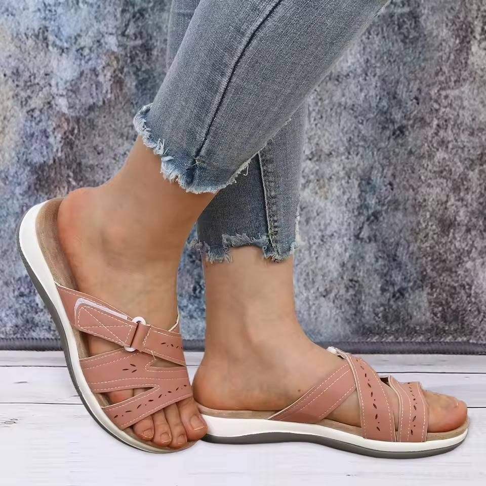 Belro orthopedic toe sandals for women with supportive design, featuring adjustable straps and cushioned soles for comfort.