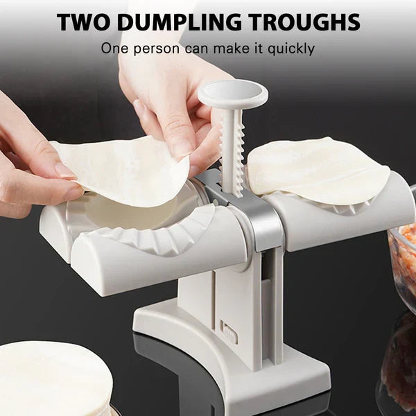 Belro double head automatic dumpling maker mold for easy, efficient dumpling shaping in the kitchen.