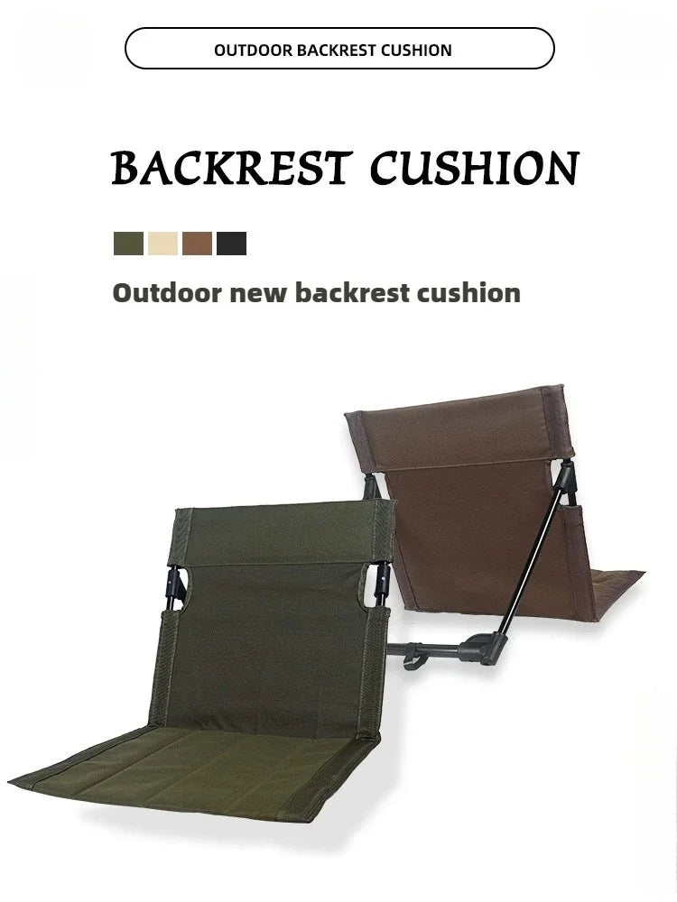 Mivoza Deutschland ultralight camping folding chair with padded seat, portable outdoor camping chair for comfortable outdoor seating