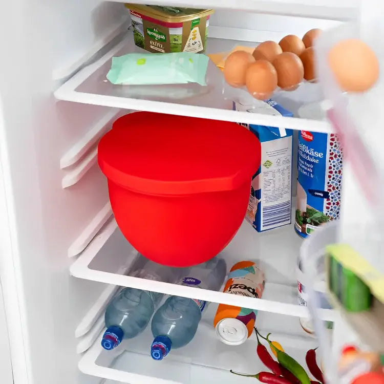 Mivoza silicone stand mixer bowl insert, non-stick and easy to clean, ideal for baking and mixing in the kitchen.