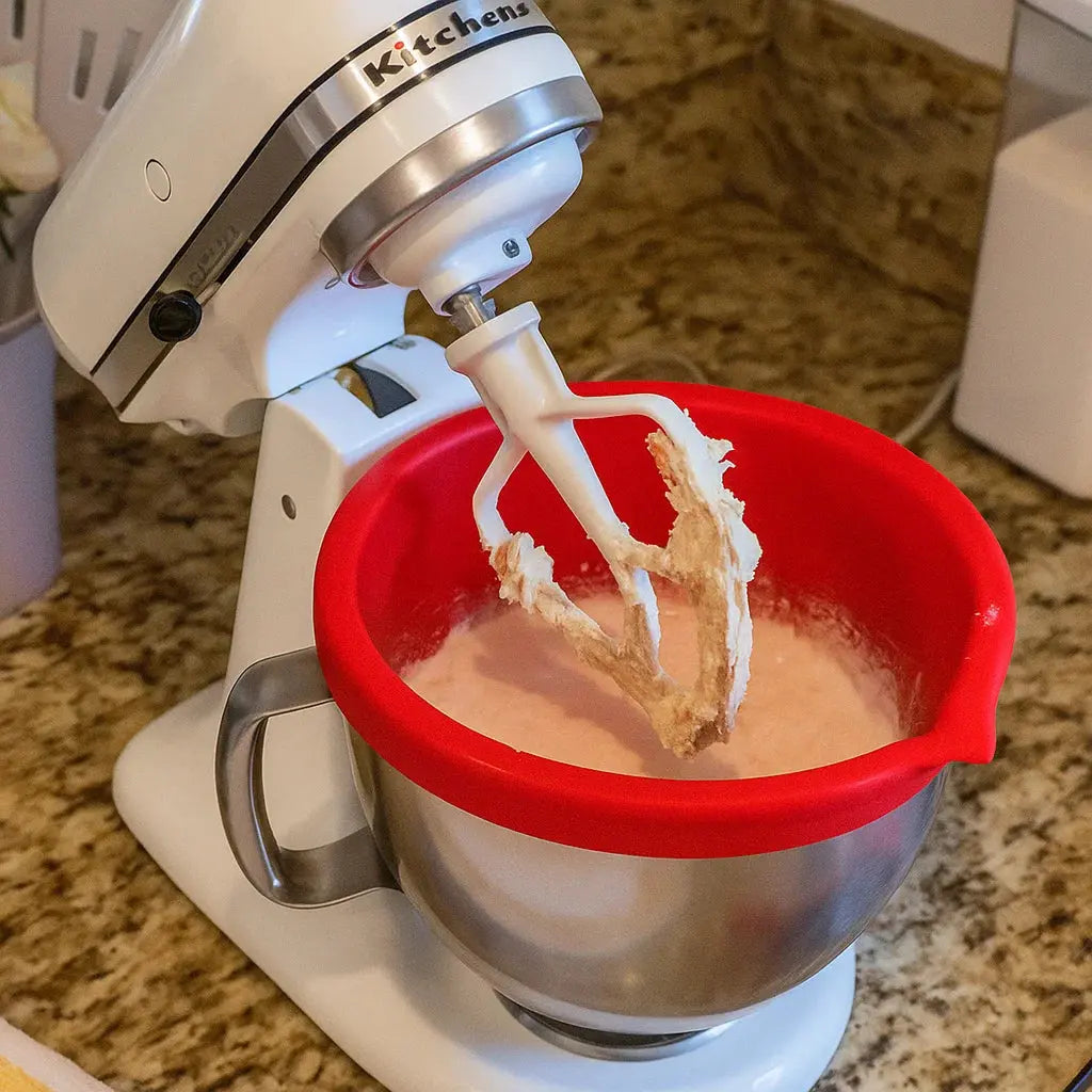Mivoza silicone stand mixer bowl insert, non-stick and easy to clean, ideal for convenient baking and mixing in the kitchen.