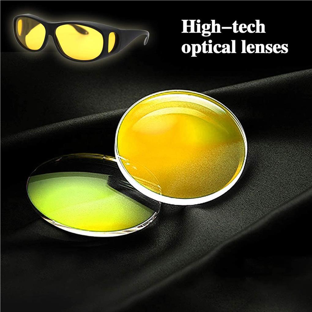 Belro night vision driving glasses with tinted lenses designed to enhance visibility during nighttime driving.