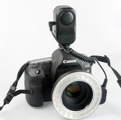 Belro universal reflective ringlight for camera, compact LED lighting device for photography and videography.