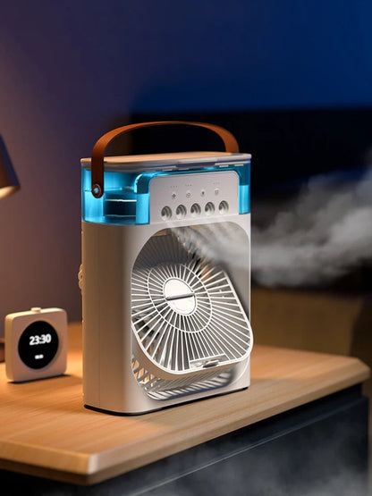 Belro mini air conditioner for home and outdoor use, compact cooling unit with vents and controls in a sleek design