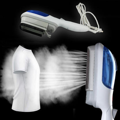 Belro Portable Steam Steamer for men, compact clothing steamer with a sleek design, ideal for quick garment refreshes.