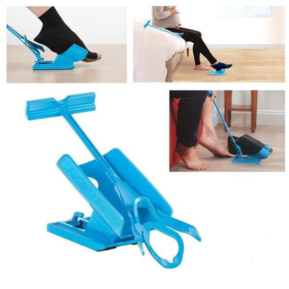 Belro men's sock threader tool for easy threading of socks, shown in T23.jpg with a compact, portable design.
