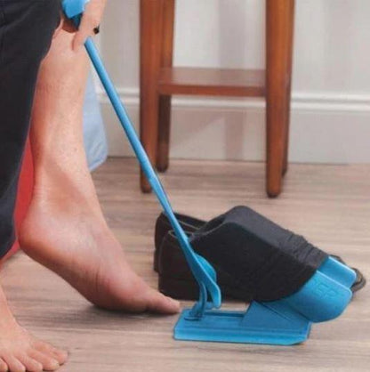 Belro sock threader for men, a versatile clothing tool with a slim design, shown on a neutral background.