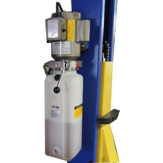 Casavibeo 9,000 lb 2-post clear floor car lift, symmetric design, with visible lifting arms and sturdy steel construction.