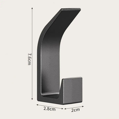 Set of five Belro self-adhesive wall hooks for coats, ideal for home organization and easy to install on various surfaces.