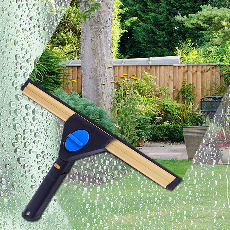 Belro squeegee for windows and showers, effective streak-free cleaning tool for home and outdoor glass surfaces.