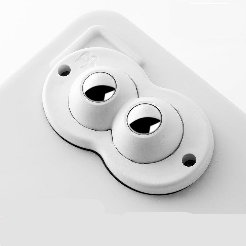 Belro self-adhesive all-purpose castors attached to a surface, suitable for tools and hardware applications.