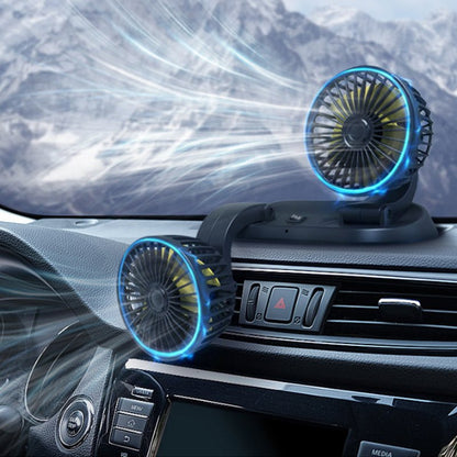 Belro cooling fan for cars, compact portable device with blades and controls, providing fresh air during outdoor activities.