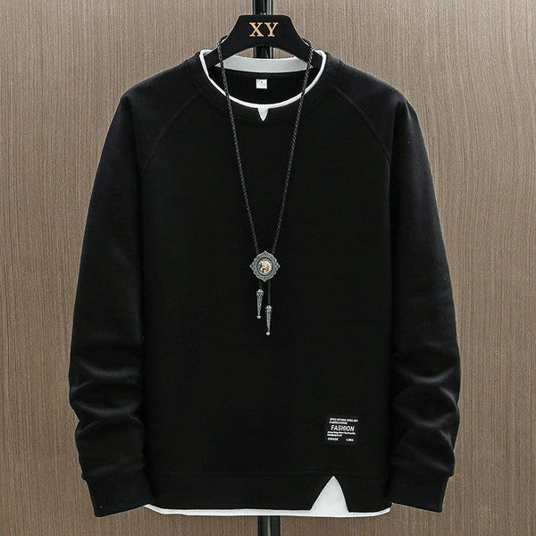 Belro crew-neck sweatshirt, casual activewear in soft fabric, shown in a front view on a plain background.