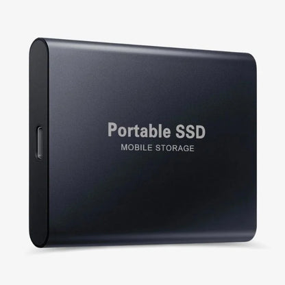 Bowlift 128GB external SSD with sleek design, portable USB solid state drive showcasing its compact and modern appearance