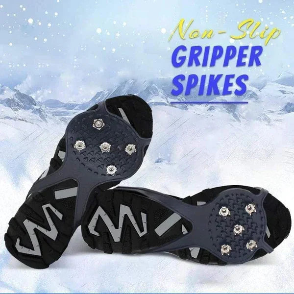 Belro Universal Non-Slip Gripper Spikes for outdoor use, designed to enhance traction on slippery surfaces in home and garden settings.