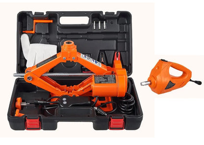 Belro automotive car jack positioned under a vehicle, ready for lifting, showcasing a sturdy mechanical design for vehicle maintenance.