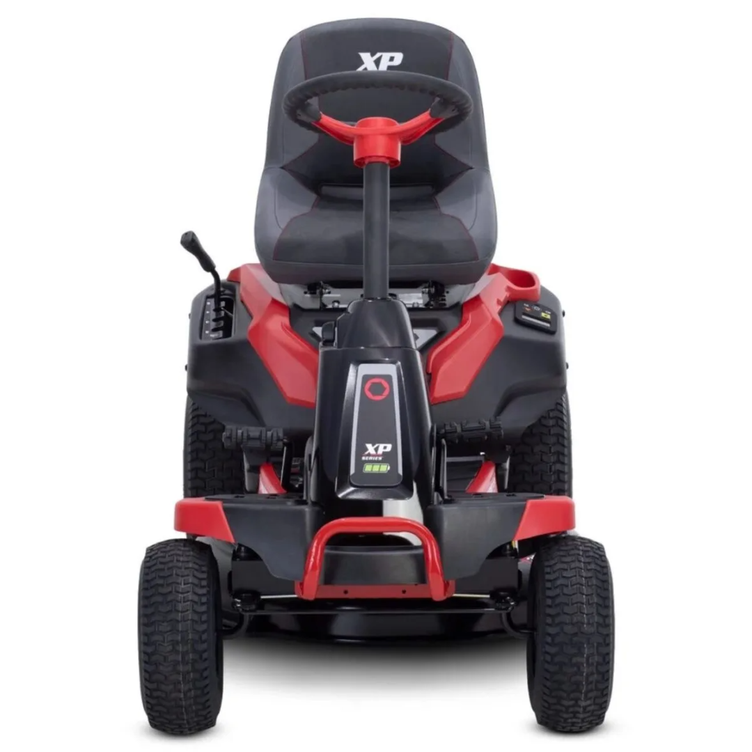 Casavibeo Troy-Bilt TB30E XP 30-inch cordless electric lawn mower with 56-volt lithium-ion battery and electric drive system.