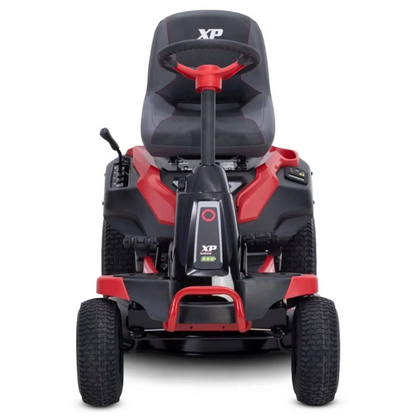 Casavibeo Troy-Bilt TB30E XP 30-inch cordless electric lawn mower with 56-volt lithium-ion battery and electric drive system.