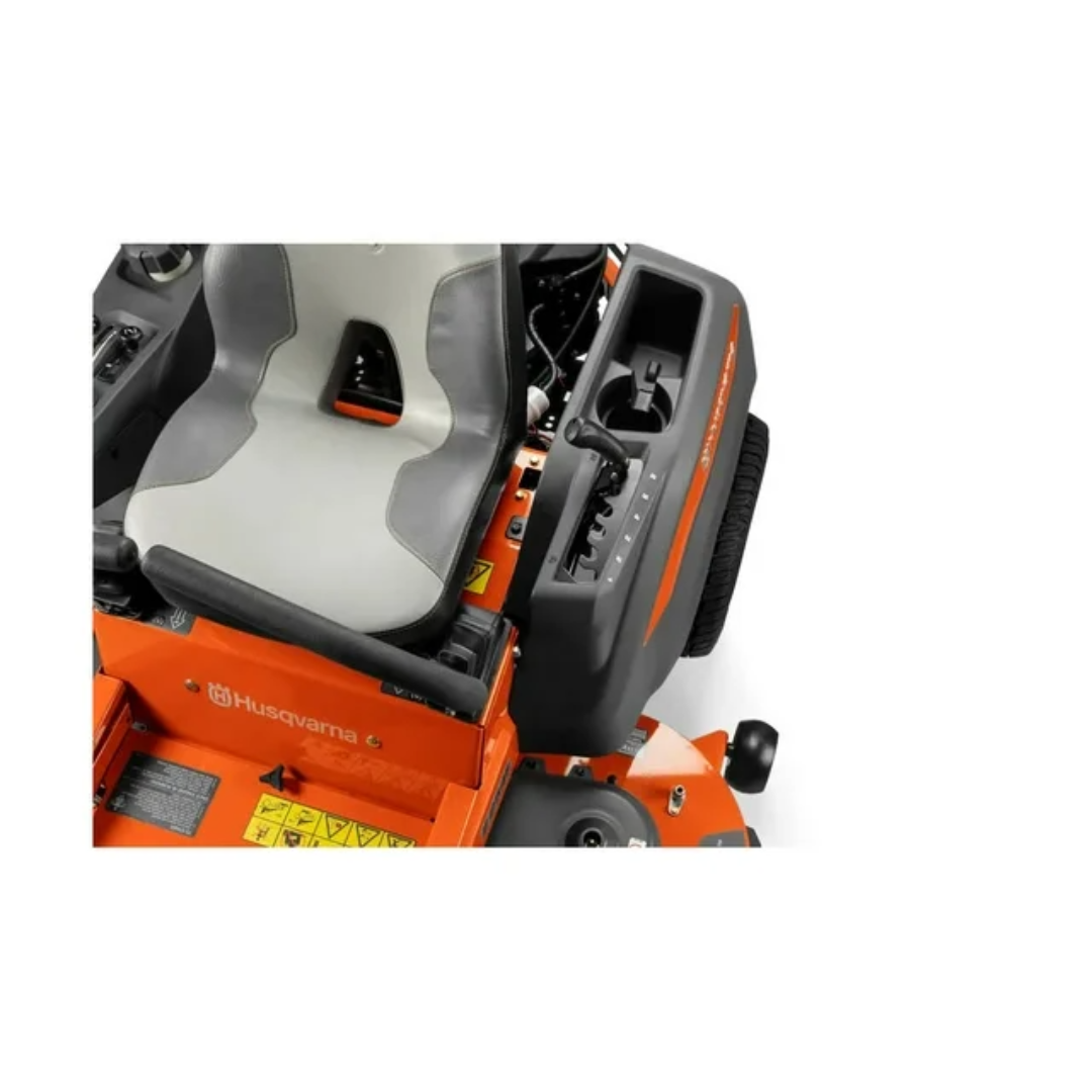 Husqvarna Z254F zero turn lawn mower with 54-inch cutting deck, 24HP V-twin engine, and 726cc engine for efficient yard work