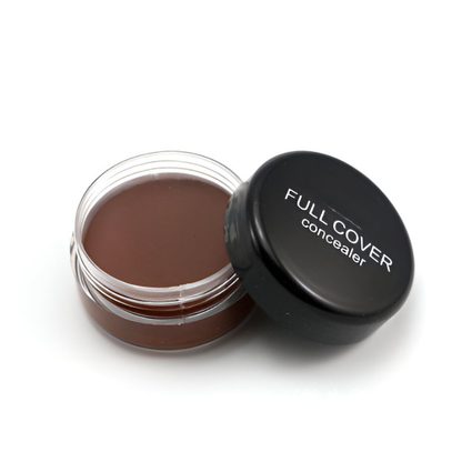 Belro full-coverage foundation in a compact, designed to conceal tattoos and skin imperfections for a flawless makeup look.