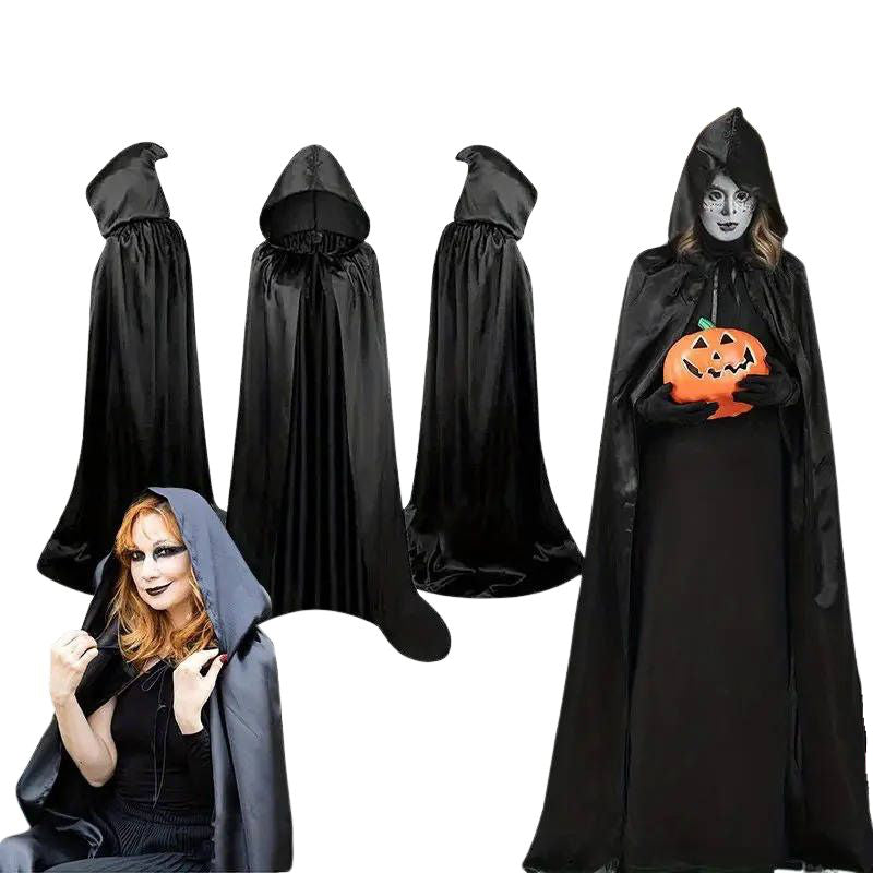 Belro hooded horror Halloween costume featuring a dark, spooky hooded design perfect for Halloween dress-up.