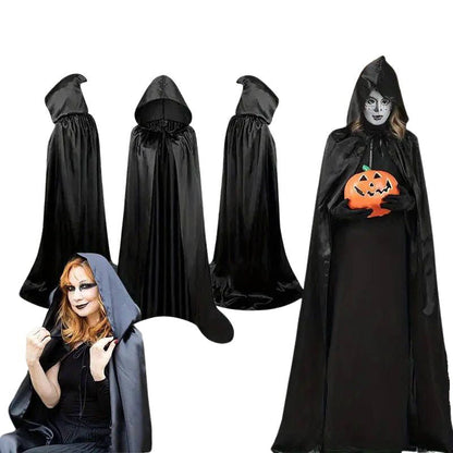 Belro hooded horror Halloween costume featuring a dark, spooky hooded design perfect for Halloween dress-up.