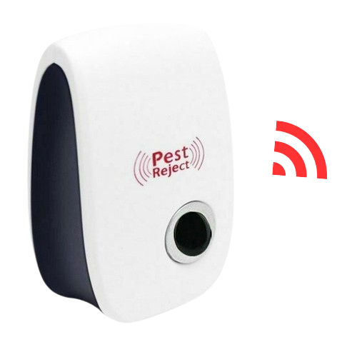 BowLift Ultrasonic Squirrel Repeller by 17geartech-bl251017, solar-powered pest control device for gardens and yards with outdoor design.