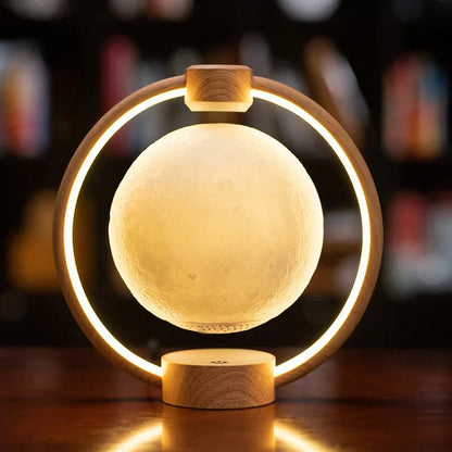 Multicolor levitating lantern by Belro, an electronic night light with vibrant, floating LED illumination and modern design.