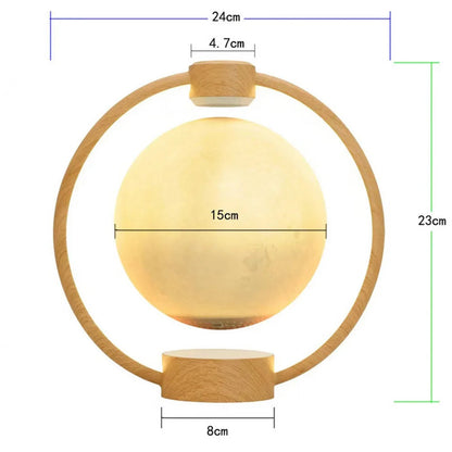 Belro multicolor levitating lantern with glowing light, modern electronic night light floating in mid-air, vibrant multicolor design.