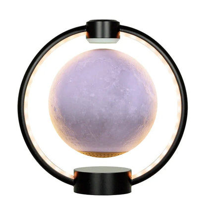 Multicolor Belro levitating lantern glowing with vibrant lights, floating in mid-air as a modern electronic night light.
