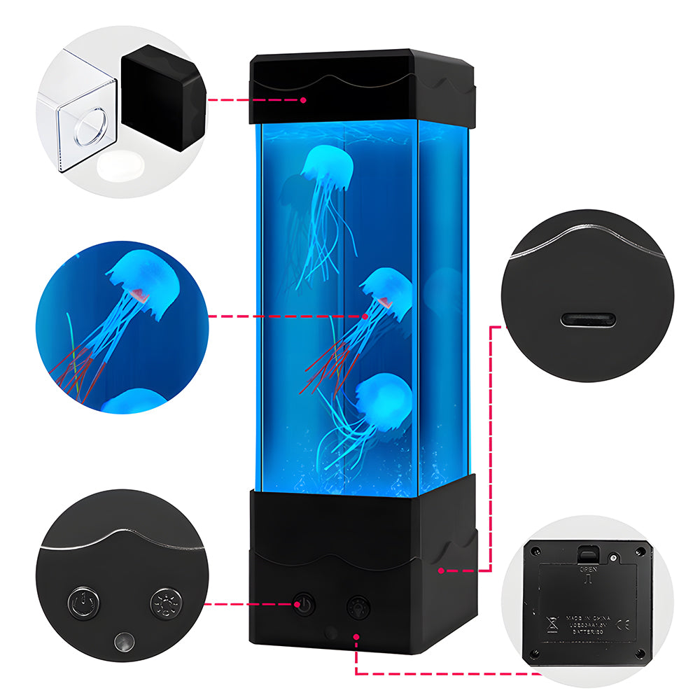 Belro Jellyfish Lamp for outdoor decor, featuring a glowing, realistic jellyfish design for home and garden lighting.